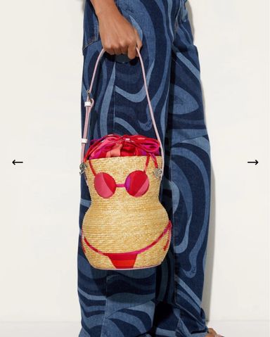 Marni Market Sunday Mini Basket Bag | Pickle