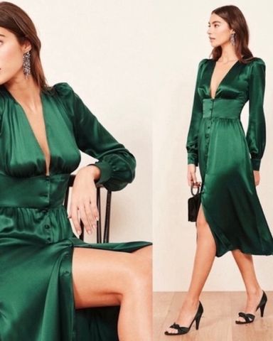Line & Dot Maya Dress | Pickle