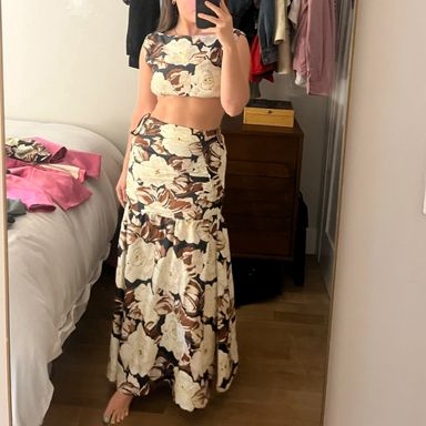 【Alice+Olivia】花柄 SAYLOR キャミトップ&TERESE スカート set Alice + Olivia Floral Set | Pickle