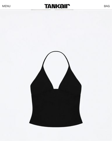 トップス tankair POLOBABY TEE Polo Baby Tee in Milk - Tank Air