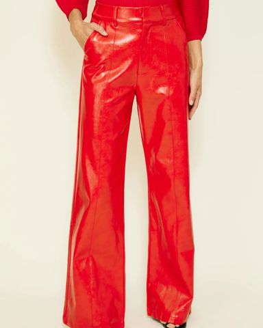 Red Leather Pants | Pickle