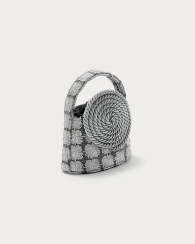 ★MARNI★ Medium Relativity Shoulder Bag Silver BMMP0113Q2P0 Marni Silver Medium Relativity Bag | Pickle