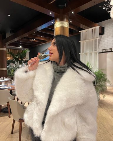 ★ZARA★ FAUX FUR COAT - LIMITED EDITION ZARA FAUX FUR CROPPED JACKET LIMITED EDITION BEIGE FW24