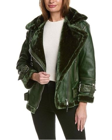 Apparis Reversible Shearling Fur Coat | Pickle