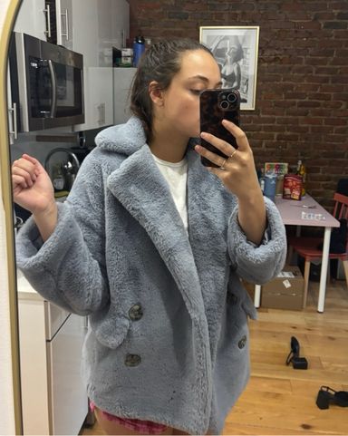 Free People Sabina Fur Bomber | Pickle