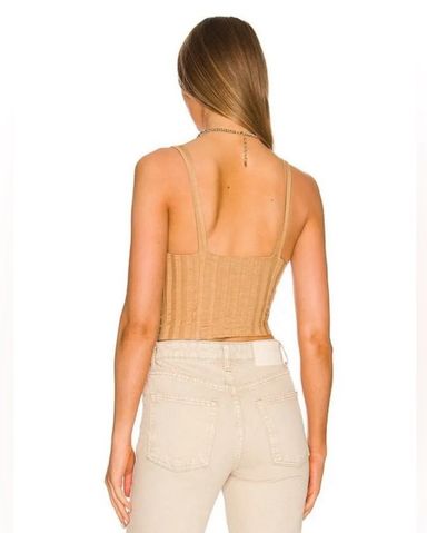 ★MANGOMANYPLEASE★ FAY BUSTIER ONE PIECE_BEIGE 190-2952-maaji-faena-one-piece