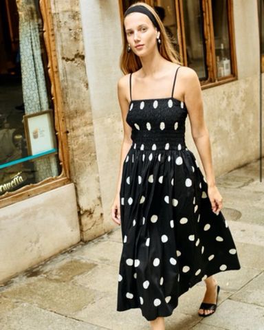 Nili Lotan Polka Dot Dress | Pickle