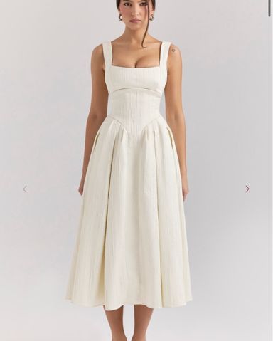 Shona Joy Bustier Bubble Midi Dress | Pickle