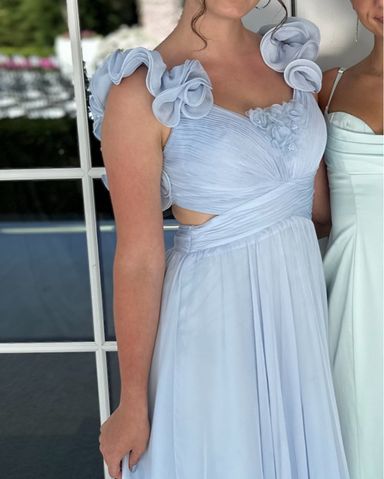 MAC DUGGAL Light Blue Dress | Pickle