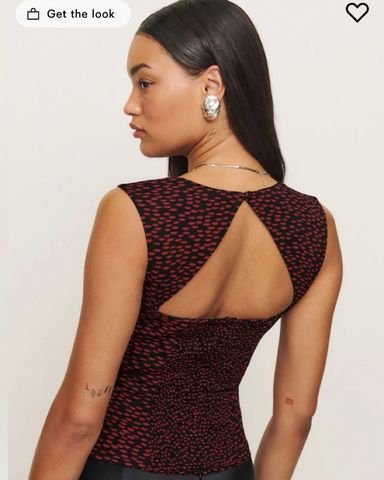Realisation Par Kaia Red Heart Blouse | Pickle