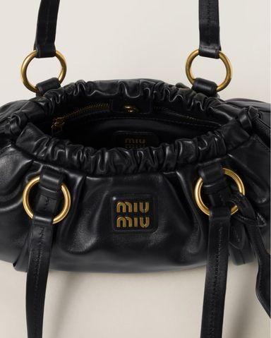 Miu Miu Joie Leather Mini Bag | Pickle