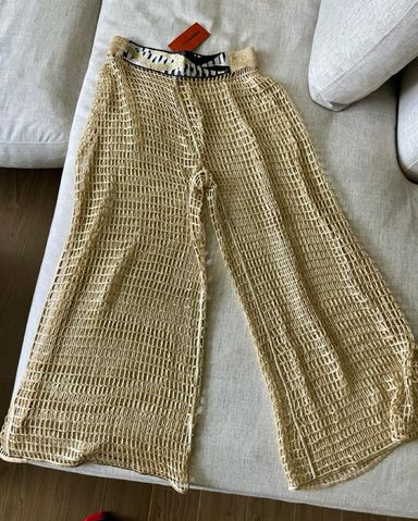 Meshki Diamante Mesh Pant | Pickle