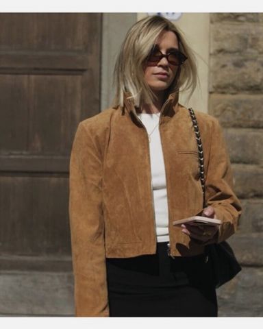 Miu Miu Suede Jacket | Pickle