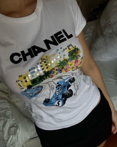 【希少☆レーシングカー】CHANEL Tシャツ Chanel F1 Tee | Pickle