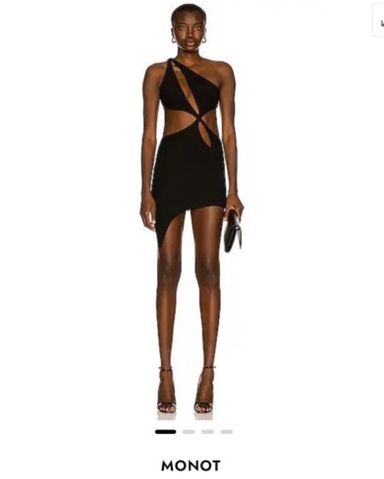 miu miu black mini dress | Pickle