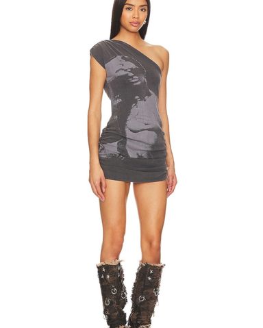 JADED LONDON Zarco Asymmetric ミニ ドレス 送料/関税込 Zarco Asymmetric Mini Dress With Eyelets | Jaded London