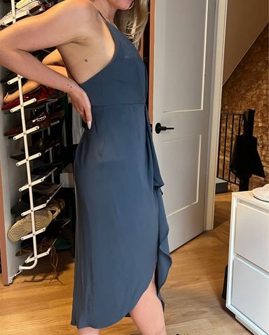 Jonathan Simkhai ワンピース Courtney jacquard gown1000031 Jonathan Simkhai Courtney Jacquard Gown in Blue | Lyst