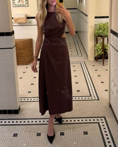 Simkhai vegan leather dress | Pickle