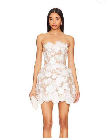 White Lace Dress The Population Dress | Pickle