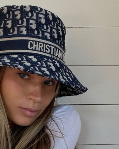 Dior Bucket Hat In Black | Pickle