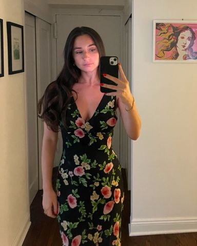 【Realisation Par】フローラルプリントミディドレス The Teale Wild Cherry Wrap Midi Dress | Réalisation Par