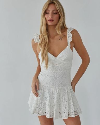 Daisy LTD Broderie Dress | Pickle