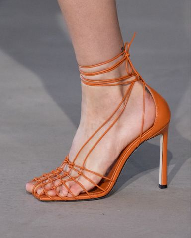 Sophia ！BOTTEGA VENETA オレンジ パンプス 37 Bottega Veneta Orange Pumps | Pickle