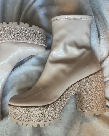 Steve Madden Luna Wooden Platform Heel | Pickle