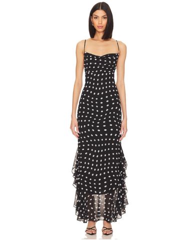 LPA Polka Dot Scarf Dress | Pickle