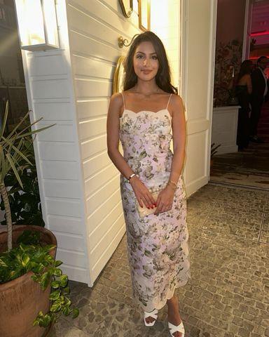 Zimmermann Scalloped Cut-Out Midi-Dress | Pickle