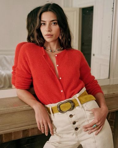 Zara Heart Button Knit Cardigan | Pickle