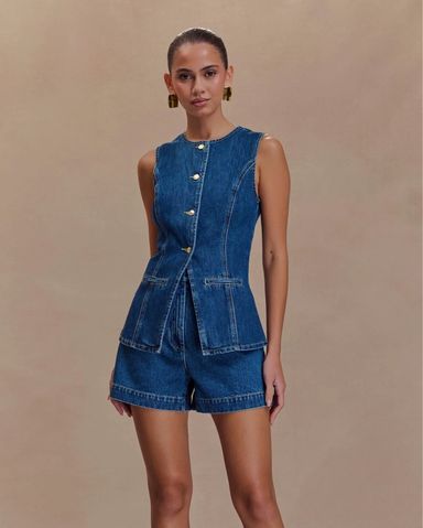 【NONCODE】(1+1) Kelo Denim Two Piece Set 49460edf-1996-4ab7-99fa-