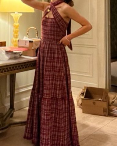 Sister Jane Combine Gingham Maxi Dress | Pickle