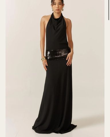 Marcella NY Manhattan One Shoulder Gown | Pickle