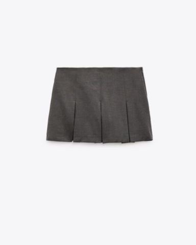 パンツ Jaded London Grey Steel Pleated Skirt Shop Grey Steel Pleated Skirt | Jaded London | Clothing