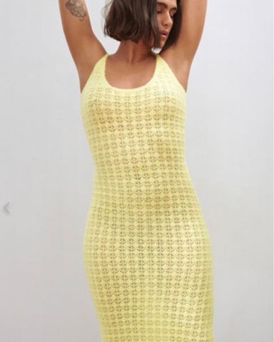 Zara Yellow Knit Dress | Pickle