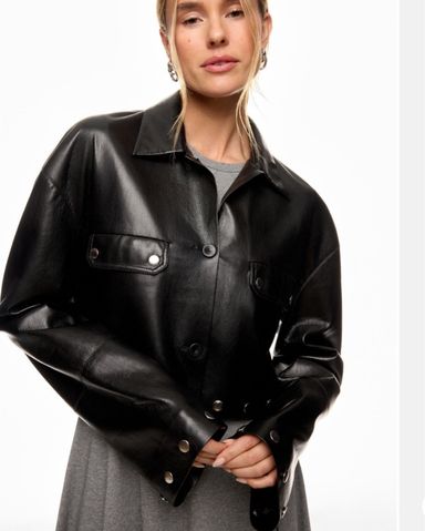 Wilfred Little Cropped Jacket - Black | Pickle