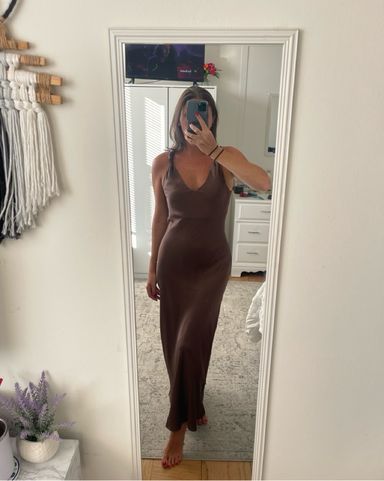 Hell Bunny Vixey Fox Retro 1960's Dress - Brown | Ro Rox