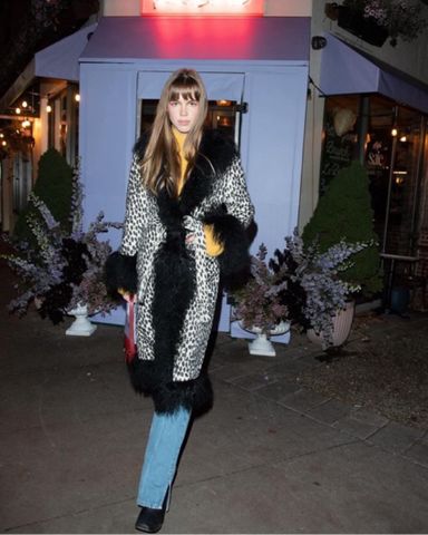 TAKARAKA tear R drop FUR JACKET【BLACK】 UNDERCOVER | REVERSIBLE COAT