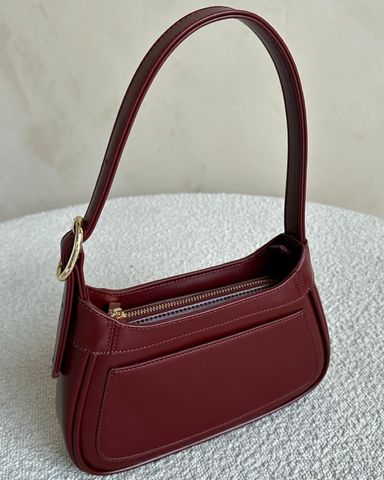 ANINE BING バーガンディ ミニ Grace バッグ Hand bag Anine Bing Grace Mini cherry red | H-Brands