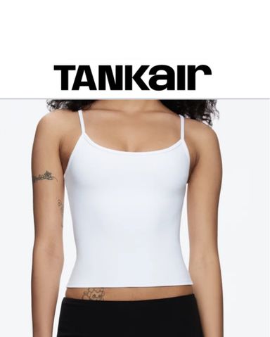 トップス tankair HALF MOON HALTER Half Moon Halter in Clay - Tank Air