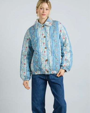 Ulla Johnson Elettra Patchwork Jacket | Pickle