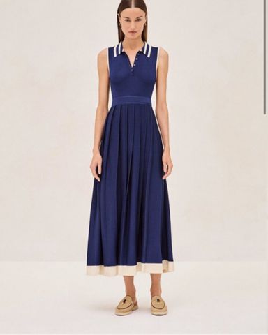 Jonathan Simkhai ワンピース Courtney jacquard gown1000031 jonathan-simkhai-beige-