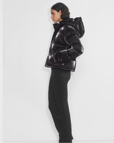 ジャケット・アウター alo yoga Orion Puffer Jacket Black M Orion Cropped Puffer - Black | Alo Yoga