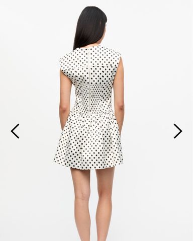 美品⭐️セルフポートレイト　ミニドレス/チュニック Self portrait Satin Mini Dress | Pickle
