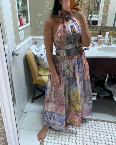 花柄★シルクブレンド★チュール★ワンピース★ ZIMMERMANN 86799329b_b_34_500.jpg
