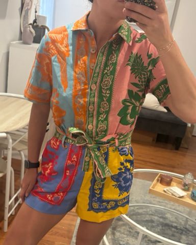 ☆関税込み☆【FARM RIO】Bloom Garden cotton romper Farm Rio Bloom Garden cotton romper - Jumpsuits - Compare