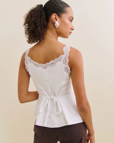 Danielle Guizio Paloma Lace Top | Pickle