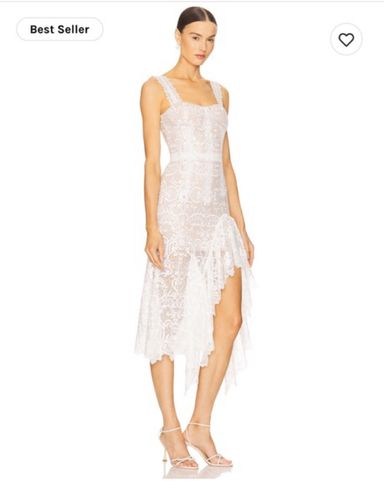 関税込【Bronx and Banco】lace midi dress White lace Bronx And Banco Dress | Pickle