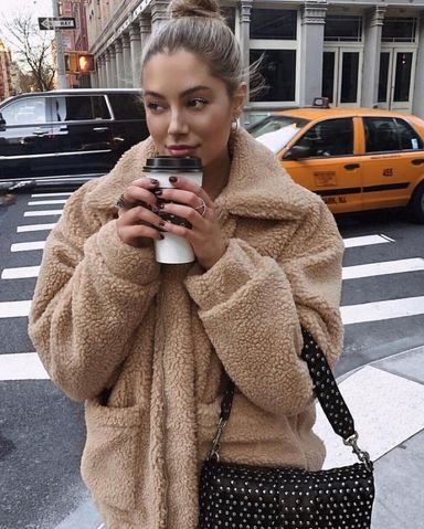 ジャケット・アウター SINSS Shaggy oversized coat S KHY Shaggy Faux Fur Oversized Coat S/M | Pickle